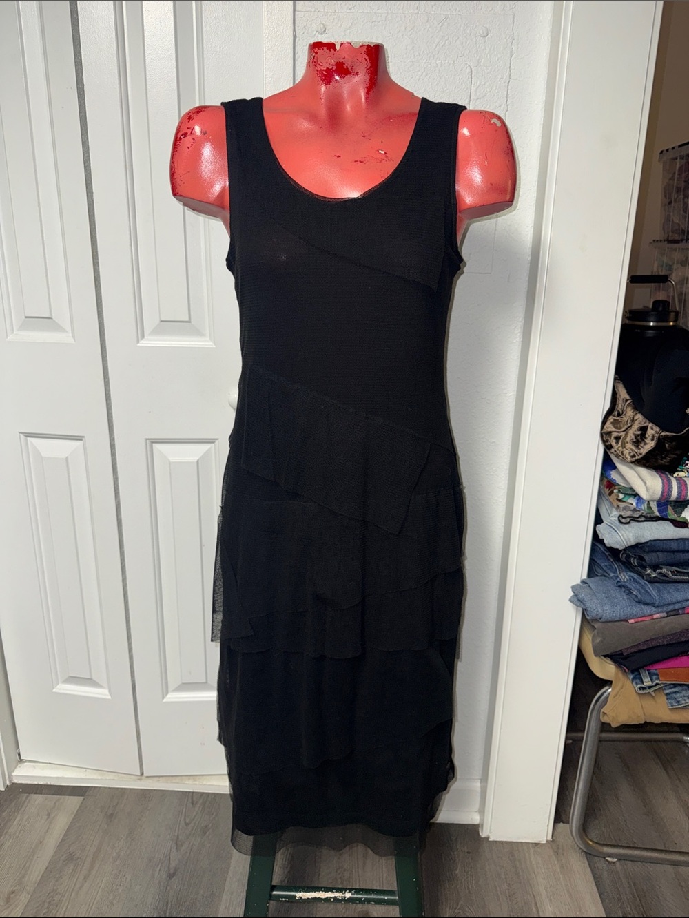 Porto San Francisco Layered Sleeveless Dress